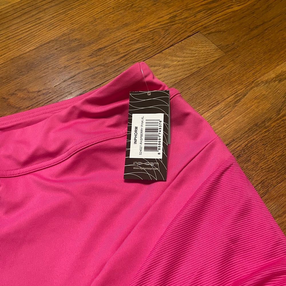 Inphorm raspberry pink tennis/pickleball skirt - size Xl - NWT - Picture 4 of 7